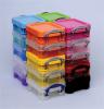 Really Useful Boxes transparante opbergdoos 0,7 l - Set van 20 stuks