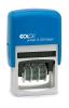 Colop datumstempel 4mm blauw Frans