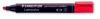 Staedtler permanente marker 350 rood schuine punt