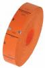 Ticketrollen 65x30 mm genummerd oranje