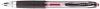 Uni-ball intrekbare roller Signo RT207 rood