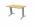 Swan bureautafel Entrada T-poot 120 x 80 cm 