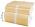 Exacompta Uitschuifmap A4 beige - Pak van 10 stuks