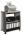 Durable multifunctionele trolley metallic-zilver/ahorn