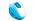 Maped potloodslijper Clean 1-gaats blauw