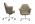 Of Course Meeting stoel low back (wielen optioneel)