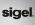 Sigel bureauonderlegger EYE STYLE zwart/wit